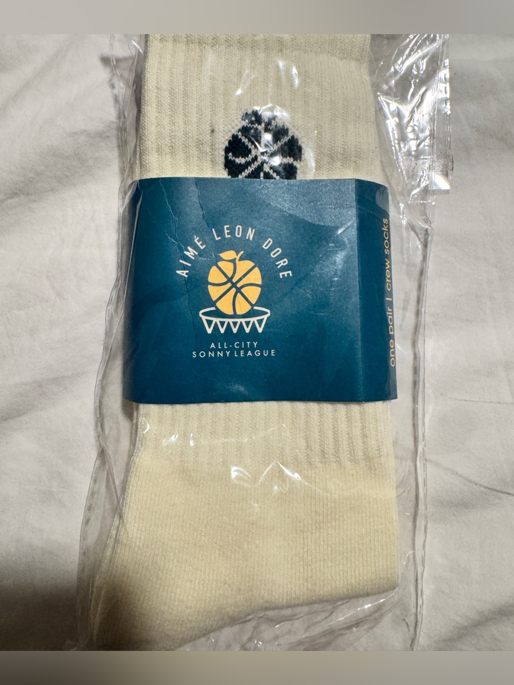 Aime Leon Dore x New Balance Sonny NY Crew Sock In Pristine